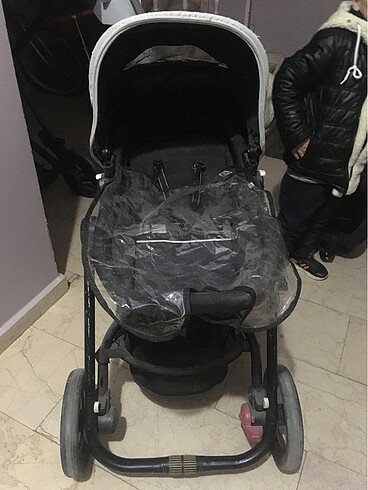 15-36 kg Beden siyah Renk Bebek arabası