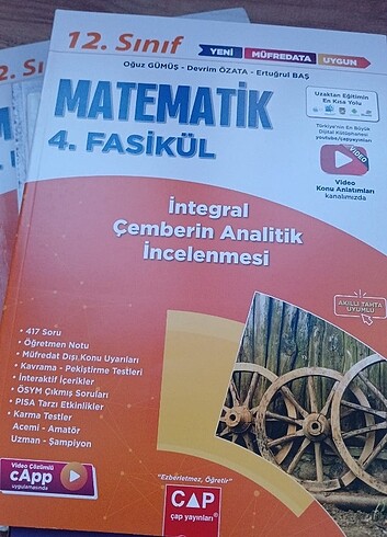 Çap 12. SINIF matematik FASİKÜL