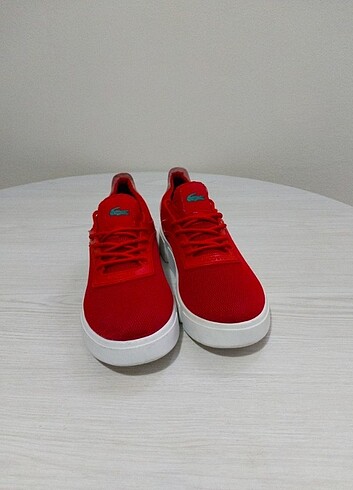 41 Beden kırmızı Renk Lacoste Sneaker