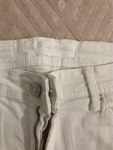 Stradivarius Stradivarius beyaz jean