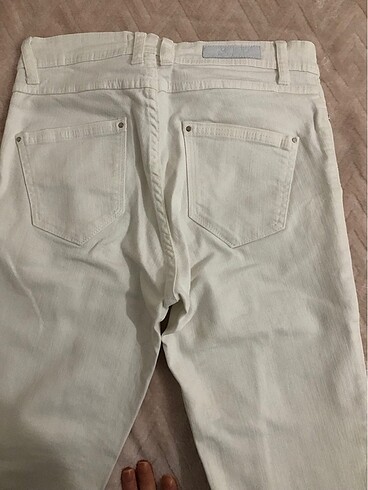 s Beden beyaz Renk Stradivarius beyaz jean