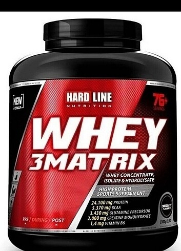 HardLine Whey Matrix 3 protein tozu 