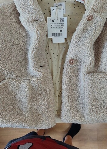 Zara Zara bebek Peluş Mont