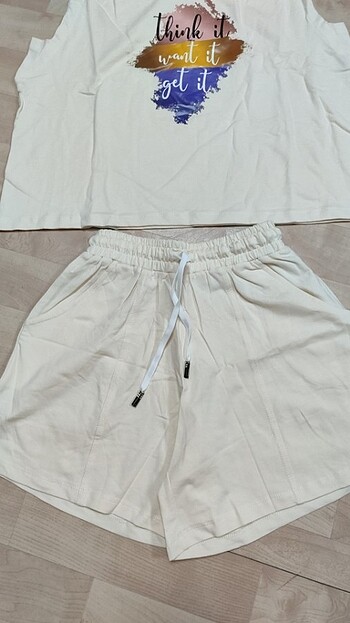 Zara Kız çocuk şortlı takım