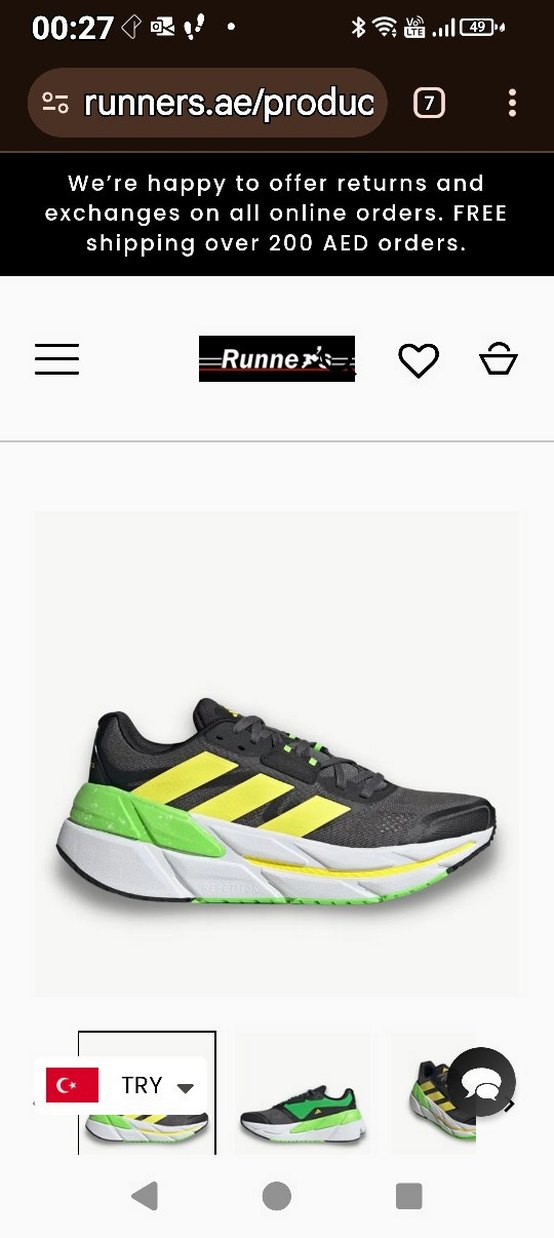 Adistar CS  Koşu Ayakkabısı - Görsel 2