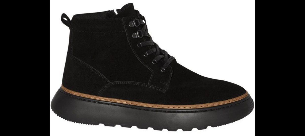 Siyah Süet Erkek Bot 43 - Görsel 2