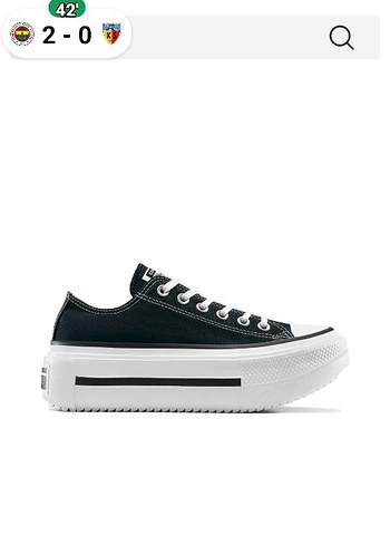 Converse Lift Double Stack Unisex Bayan 11,5 Erkek 9,5 43 28 cm - Görsel 6