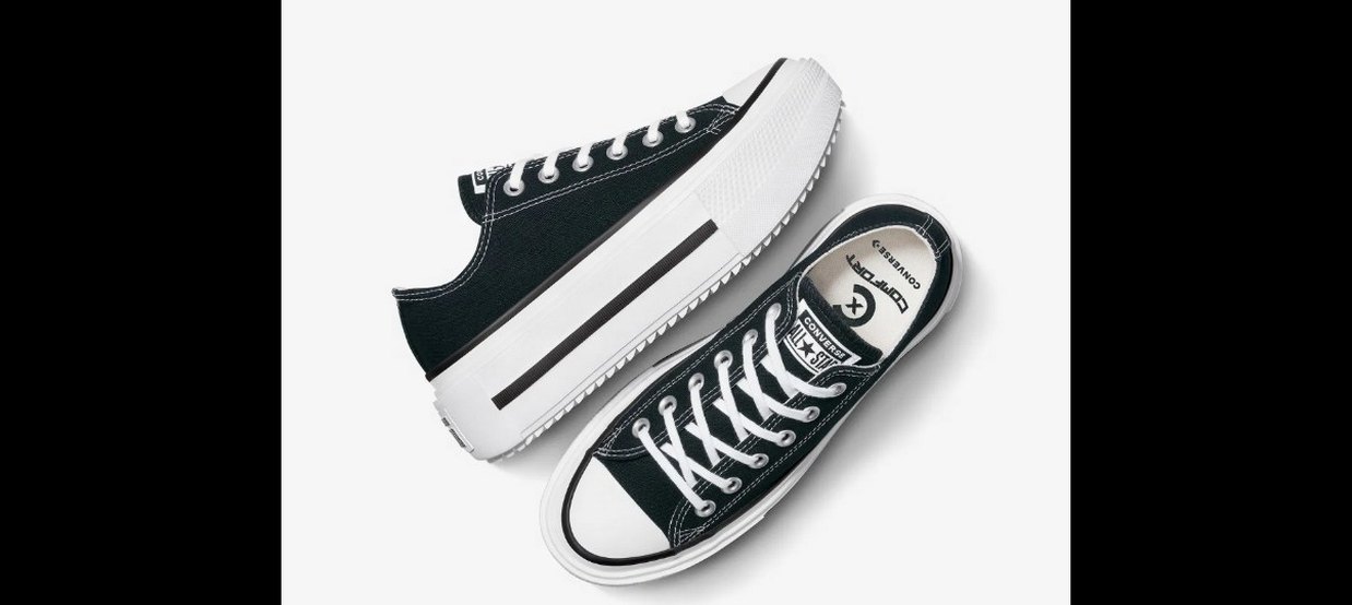 Converse Lift Double Stack Unisex Bayan 11,5 Erkek 9,5 43 28 cm - Görsel 5
