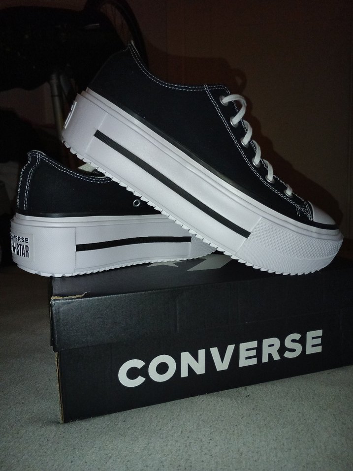 Converse Lift Double Stack Unisex Bayan 11,5 Erkek 9,5 43 28 cm - Görsel 2