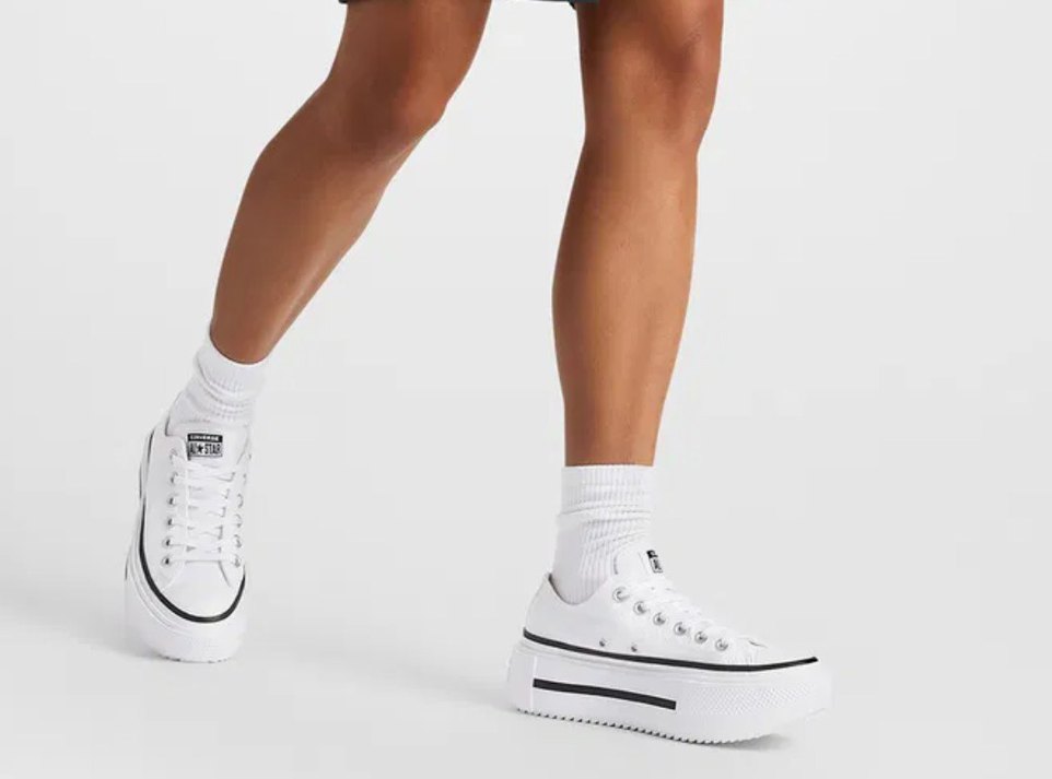 Converse Lift Double Stack Unisex Bayan 11,5 Erkek 9,5 43 28 cm - Görsel 5