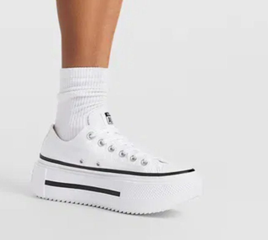 Converse Lift Double Stack Unisex Bayan 11,5 Erkek 9,5 43 28 cm - Görsel 2