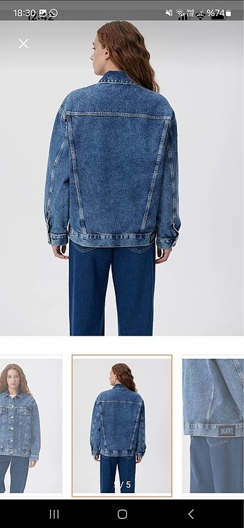 Mavi Jeans Kot ceket