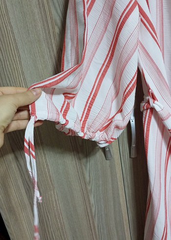 Bohem Uzun Bağcıklı Kadın Elbise - Görsel 2