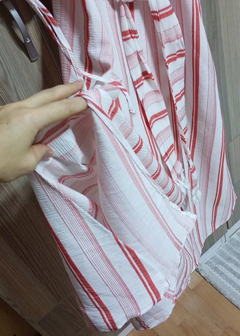 Bohem Uzun Bağcıklı Kadın Elbise - Görsel 4