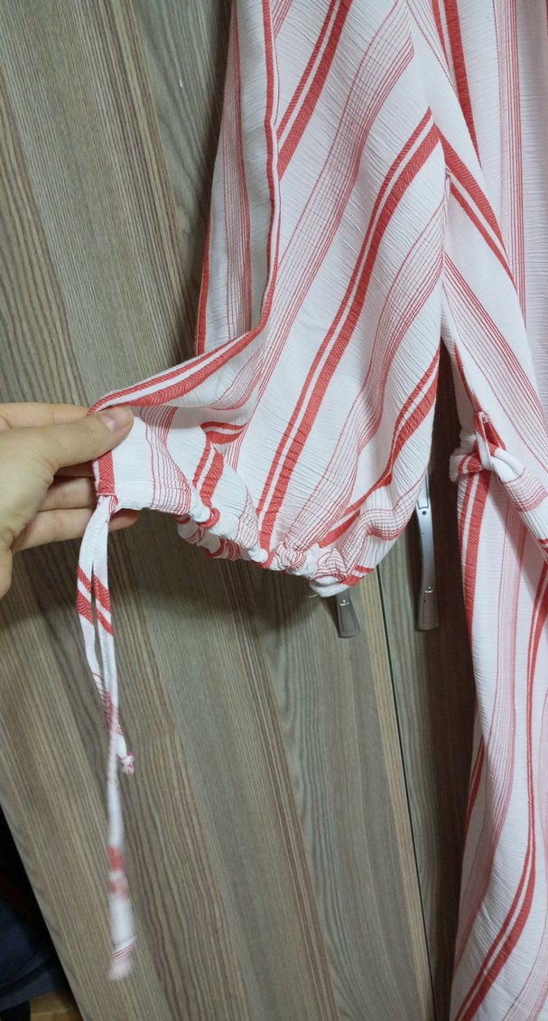 Bohem Uzun Bağcıklı Kadın Elbise - Görsel 2