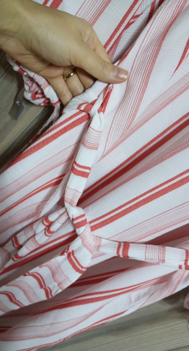 Bohem Uzun Bağcıklı Kadın Elbise - Görsel 5