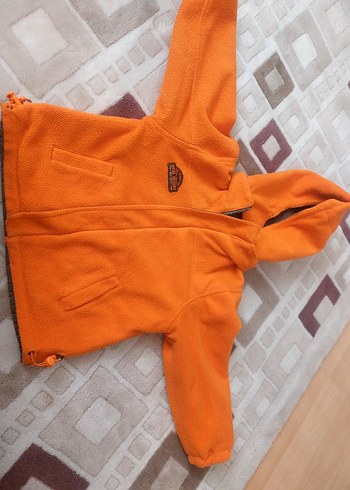 Erkek Çocuk çift yönlü Kapüşonlu Fermuarlı Ceket - Görsel 5