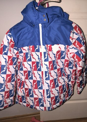 Erkek cocuk  10 yaş Mavi Kayak montu pantolonu - Görsel 3