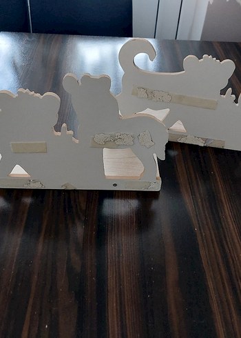 Ahşap Safari Hayvanları raf - Görsel 3