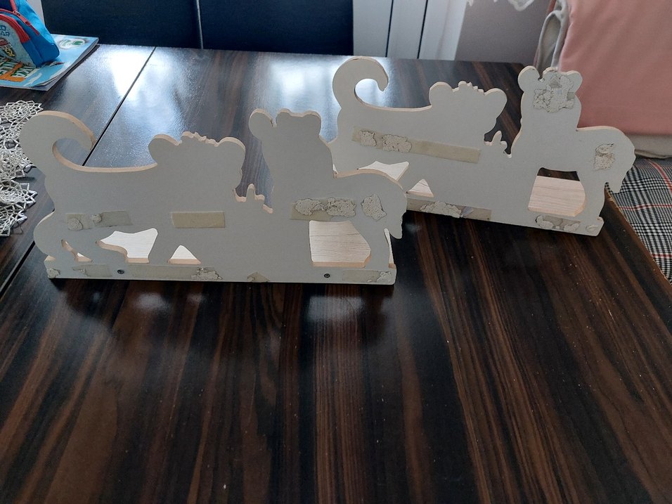 Ahşap Safari Hayvanları raf - Görsel 3