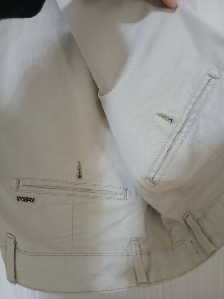 Bej Erkek Pantolon - Görsel 2