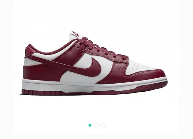 Nike dunk low bordo
