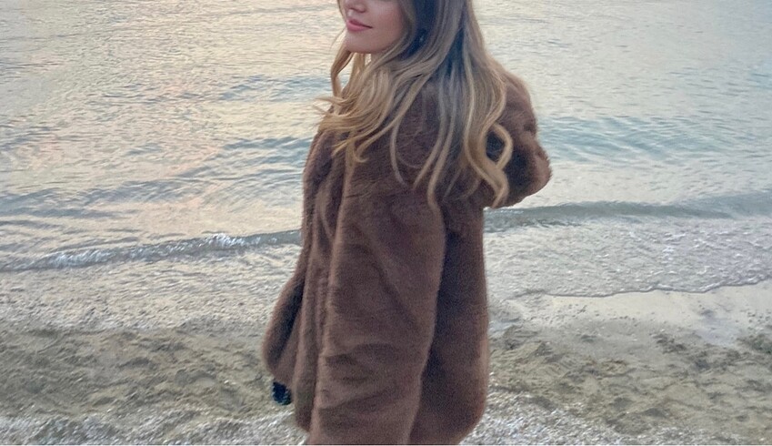 Zara Kapşonlu kürk