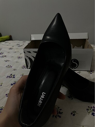 39 Beden siyah Renk Siyah Stiletto