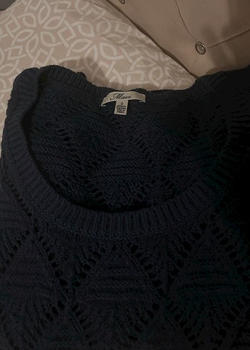 Kadın Örgü Triko Kazak - Görsel 3