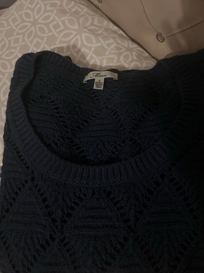 Kadın Örgü Triko Kazak - Görsel 3