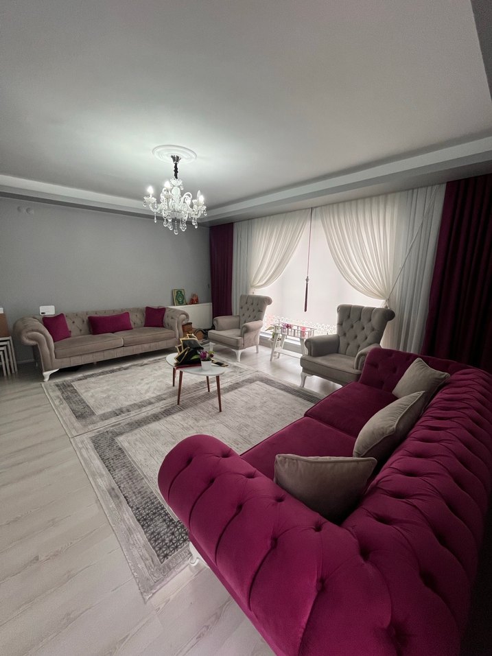 Kapitoneli Koltuk Takımı ve Kırlentler - Görsel 3