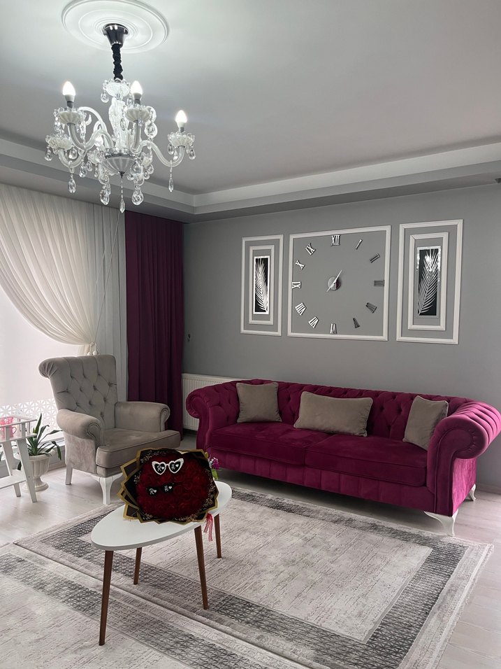 Kapitoneli Koltuk Takımı ve Kırlentler - Görsel 4