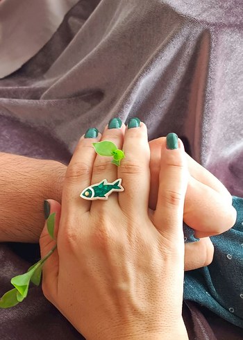 Gümüş 925 ayar Kolye ve Yüzük