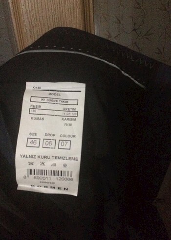 Lacivert Erkek Takım Elbise - Görsel 4