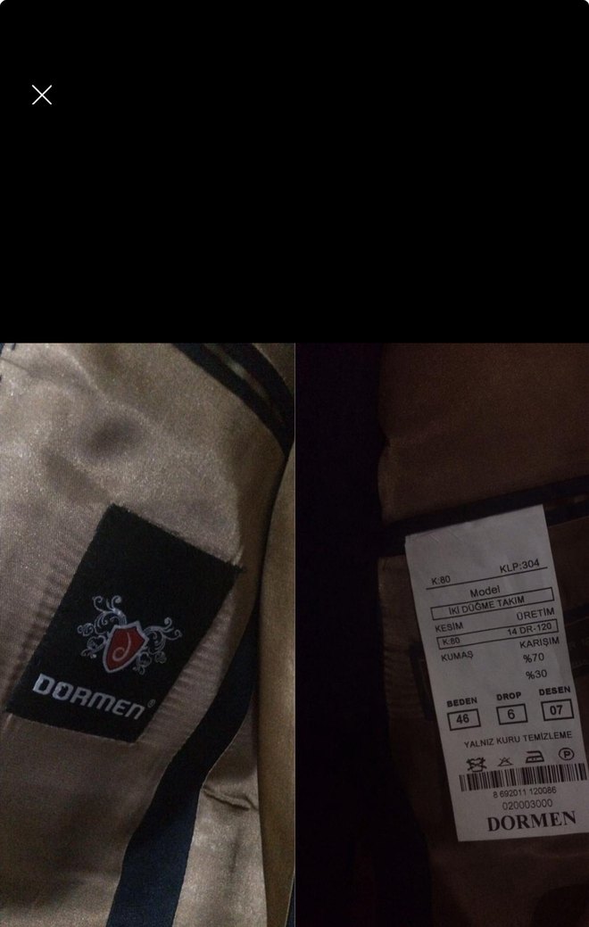 Lacivert Erkek Takım Elbise - Görsel 3