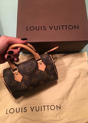 universal Beden kahverengi Renk Louis Vuitton mini speedy limited edition