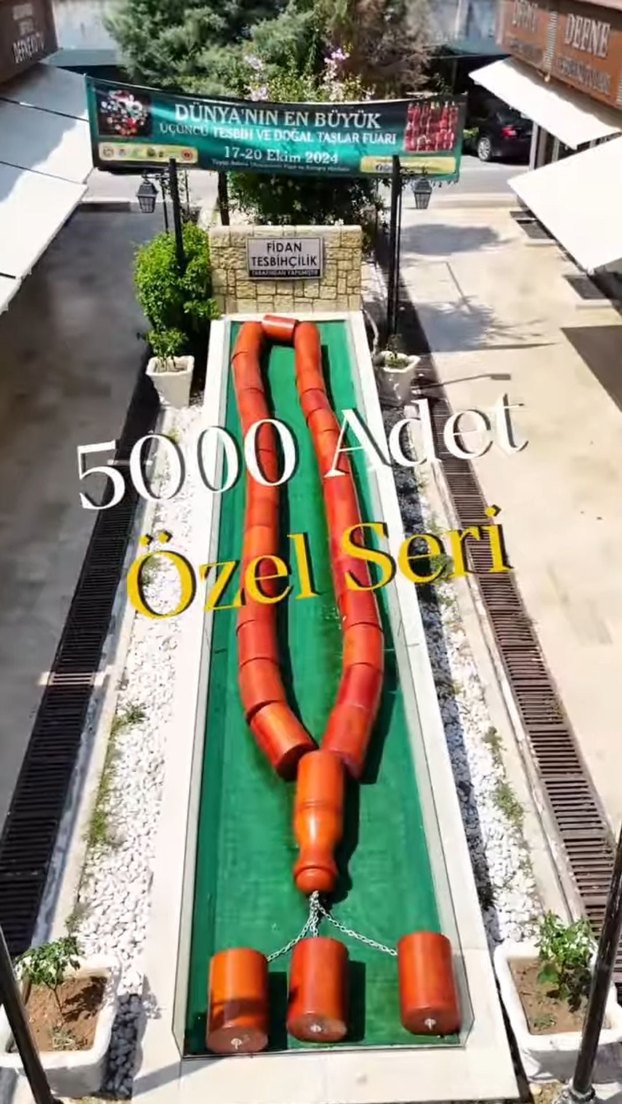 DÜNYANIN EN BÜYÜK TESBİHİNDEN YAPIM - Görsel 2