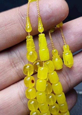 Osmanlı Sıkma Kehribar (1 Adet) - Görsel 7