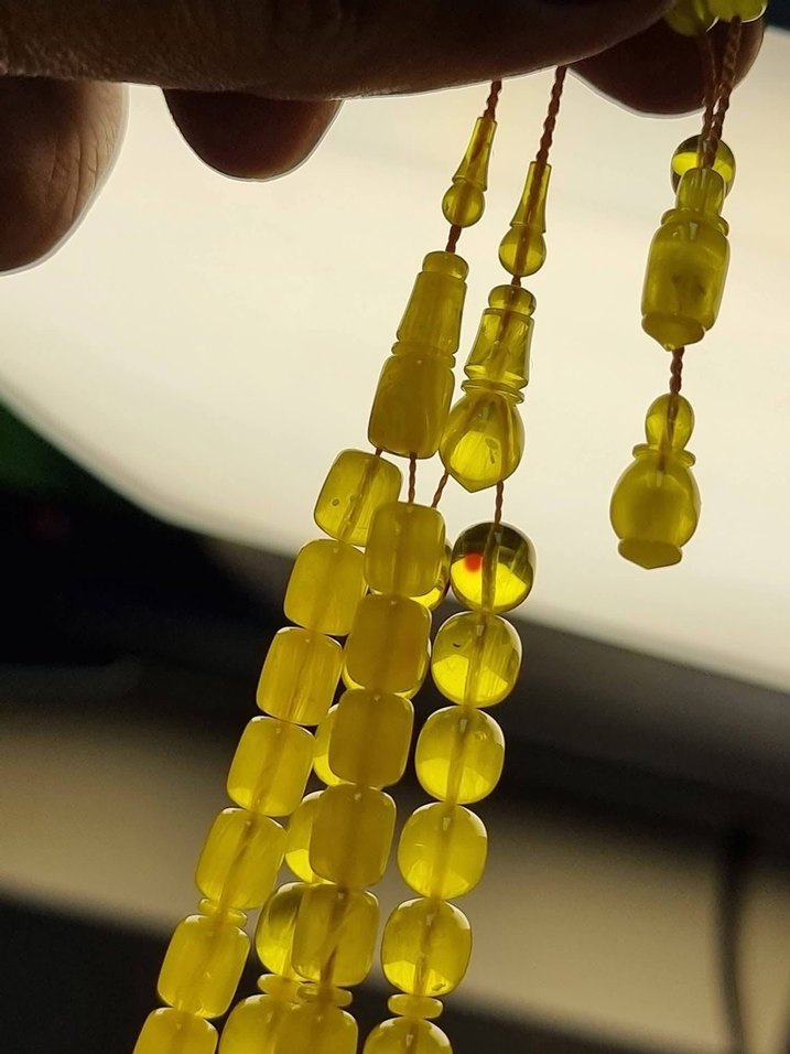 Osmanlı Sıkma Kehribar (1 Adet) - Görsel 3