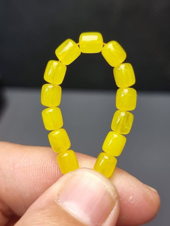 Osmanlı Sıkma Kehribar Kapsül Model (1 Adet) - Görsel 2