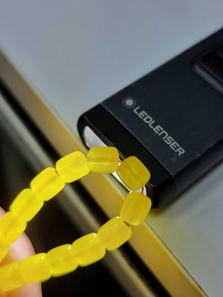 Osmanlı Sıkma Kehribar Kapsül Model (1 Adet) - Görsel 4