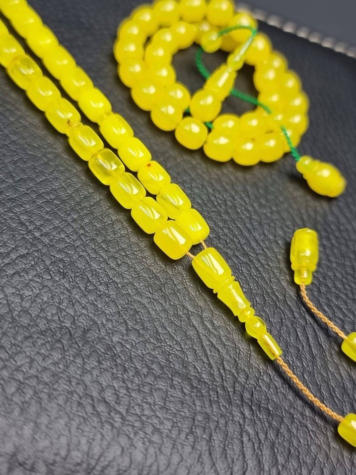 Osmanlı Sıkma Kehribar Kapsül Model (1 Adet) - Görsel 5