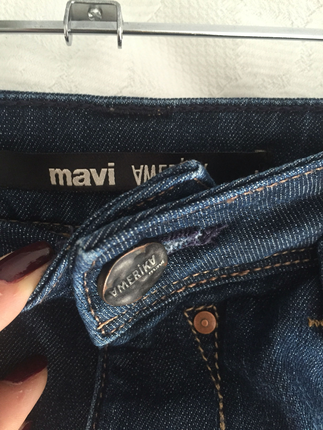 s Beden Mavi jeans kot etek