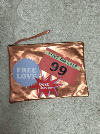 Bershka Bershka bronz clutch