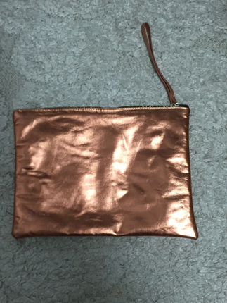 Bershka bronz clutch