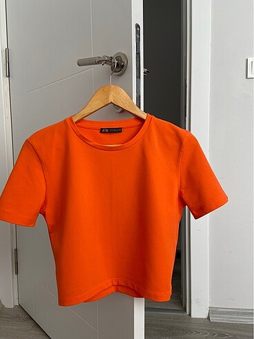 Zara Zara Crop Tişört