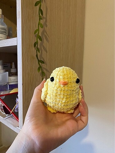  Beden Renk Amigurumi sarı kuş