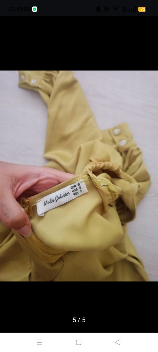 V Yaka Drapeli Mini Elbise Abiye Elbise - Görsel 5