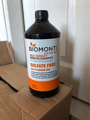 BİOMONTİ Milk Therapy Shampoo