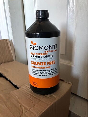 Diğer BİOMONTİ Milk Therapy Shampoo